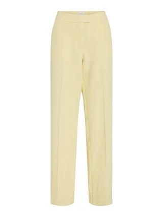 VILA - VIBLUME RW PANTS Pastel Yellow - Gr. - 34