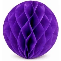 Creativery Wabenball, Wabenball 20cm Papier 1 Stück Lila