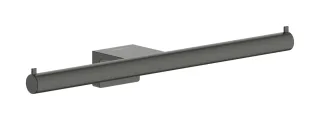 Hansgrohe Doppelpapierrollenhalter AddStoris S Brushed Black Chrome,41768340 41768340