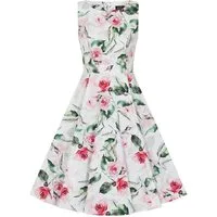 Hearts & Roses London A-Linien-Kleid Summer Floral Swing Dress Rockabella Vintage Retro
