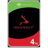 Seagate Seagate Ironwolf NAS-Festplatte 4 TB 256 MB - ST4000VN006 HDD-NAS-Festplatte (4 TB) 3,5"" 202 MB/S Lesegeschwindigkeit, 3 Jahre Rescue Data Recovery Services zur Datenwiederherstellung