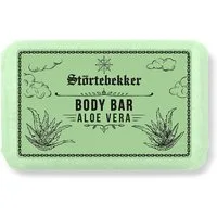 Störtebekker Feste Duschseife Body Bar - Aloe Vera - natürliche Reinigung, plastikfrei, vegan (120g), 1-tlg.