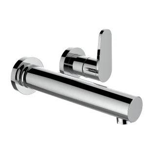LAUFEN 2-Loch Unterputz-Waschtischarmatur THE NEW CLASSIC Festauslauf Ausladung 180 mm ohne Ablaufve HF900522100000