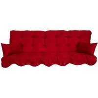 Kühnemuth Auflagekissen Auflagen Set für Hollywoodschaukeln Sitzkissen 180x50 cm Design 590