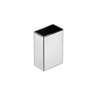 Cosmic Extreme Stand-Zahnbürstenhalter 8x5x12 cm, chrom-Schwarz, 2530153 WJC253A0053001