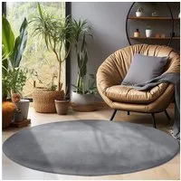 Ayyildiz Teppiche Teppich SKY 5400, rund, Höhe: 7 mm, Besonders weich / Softfllor / waschbar