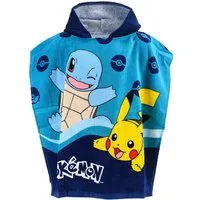 POKÉMON Badeponcho Pikachu Kinder 55x110 cm