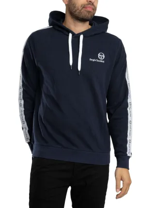 Sergio Tacchini Devok Pullover Hoodie, Blau