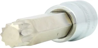 KS Tools 1/2" CHROMEplus Bit-Stecknuss, lang - 918.1696