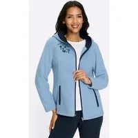 Sieh an! Fleecejacke Fleece-Jacke Langarm