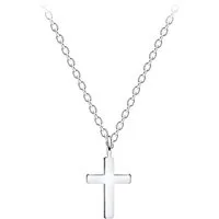 Monkimau Silberkette Kreuz Halskette 925 Silber, Hypoallergen