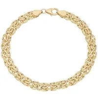 Firetti Armkette Schmuck Geschenk Gold 375 Armschmuck Armband Goldarmband Königskette
