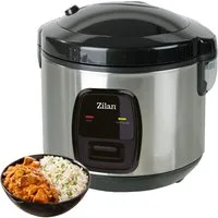 Zilan Reiskocher ZLN-2793, 500 W, Edelstahlgehäuse, Warmhaltefunktion