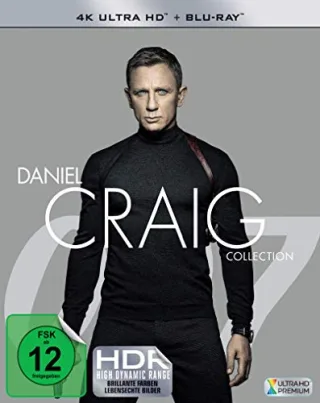 James Bond: Daniel Craig Collection [4 4K UHD & 4 Blu-rays]