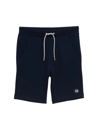 Tom Tailor - Sweat Shorts mit detailliertem Kordelzug sky captain blue - Gr. - S