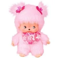 Monchhichi Plüschfigur Kirschblüten Mädchen Bebichhichi 16 cm Monchhichi Puppe