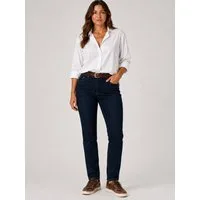 STARK DIE HOSE Stretch-Jeans Style CORA-Damen Jeans mit Comfortbund und gerades Bein OEKO-TEX® Standard -zertifiziert und zugleich MADE IN EUROPE