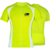 German Wear Radtrikot 295 Jersey Neon Green Herren Radler Jersey NeonGelb