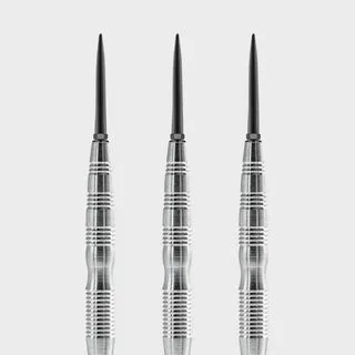 Steel Dart Barrel Scallop Grip3 V3 - Silber / 21g