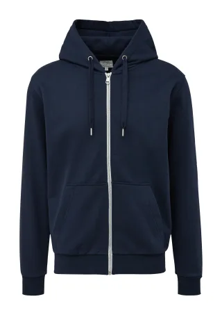 qs - Sweatjacke blau - Gr. - XXL