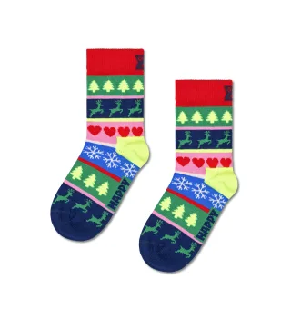 happy socks - Kids Christmas Stripe Sock Rot