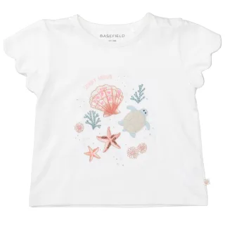 BASEFIELD - Md.-T-Shirt offwhite - Gr. - 110