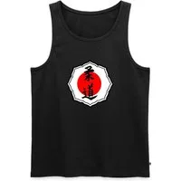 Spreadshirt T-Shirt Judo Kanji Mit Roter Sonne Japan Männer Premium Tank Top (1-tlg)