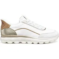 Geox GEOX SPHERICA PLUS, Sneaker, Weiß,kombiniert, Damen Sneaker