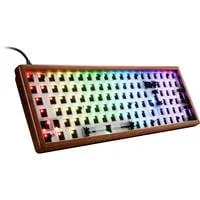 SKILLER SGK50 S2 Wood Barebone, Gaming-Tastatur holz