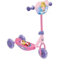 Disney Frozen Dreiradscooter 3-Rad Baby Scooter, Verstellbar, Mit Rutschfester Plattform