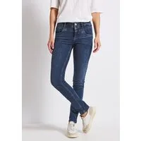 STREET ONE Slim-fit-Jeans Middle Waist
