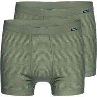 Ammann Retro Pants 2er Pack Pant kurz mit Eingriff Day Classic (Packung, 2-St) Feinripp mit Baumwollanteil, mit Eingriff