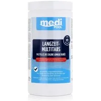 mediPOOL Poolpflege mediPOOL Langzeit-Multitabs 1kg - Algenverhütung und Flockung (1er Pac