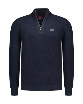nza new zealand auckland - Pullover Männlich oxford navy melange - Gr. - L