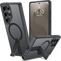 CoolGadget Handyhülle Kickstand Hybrid Hülle für Samsung Galaxy S25 Ultra 6,9 Zoll, Schutzhülle Militärschutz Ständer kompatibel mit MagSafe Magnetring