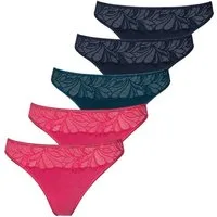 Vivance String (5er-Pack) aus elastischer Baumwoll-Qualität