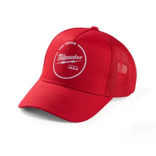 Milwaukee Trucker Cap 100 Jahre Milwaukee rot - 4939771314