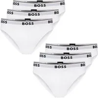 BOSS Slip Cotton Stretch (6-St) mit umlaufend eingewebtem Markenschriftzug
