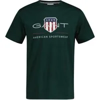 Gant T-Shirt Herren T-Shirt 1er Pack Baumwolle (Packung, 1er Pack)