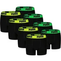 PUMA Boxershorts BOYS EVERYDAY BASIC BOXER 8P (Packung, 8-St., 8er-Pack)