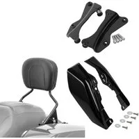 Craftride Reisetasche Set Sissybar passend für Harley Davidson Touring Modelle 09-26 # mit M