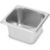 vertes Topfdeckel GN Behälter 1/6 Gastro Norm Gastronorm, Temperaturbeständig von -40° bis +300°C