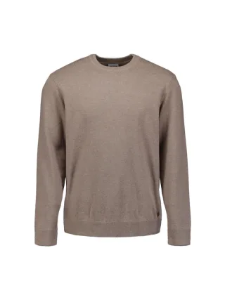 No Excess - Pullover mit Rundhals beige - Gr. - M