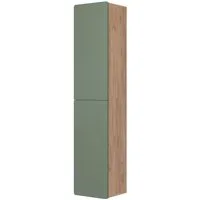Vicco Hochschrank Izan, Grün/Goldkraft Eiche, 36.6 x 171.6 cm (1-St)
