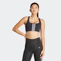 adidas Performance Sport-BH POWERIMPACT TRAINING MEDIUM-SUPPORT 3-STREIFEN