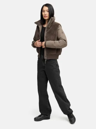 Navahoo Damen Winterjacke TEDDYZONE – trendig, warm & stylisch