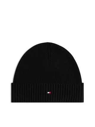 TH FLAG PIMA COTTON BEANIE Black - Gr. - OS
