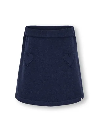 KIDS ONLY - KMGKATJA SKIRT CAMPAIGN KNT Blau - Gr. - 104