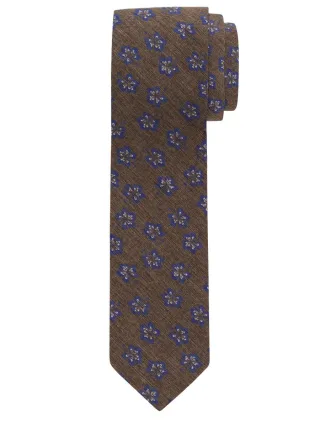 OLYMP - Krawatte Slim 6.5cm braun