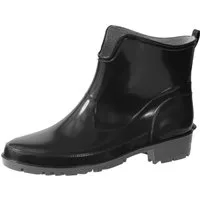 Ladeheid Gummistiefeletten LA-930 kurze Boots für Frauen Gummistiefel Damen wasserfest und bequem